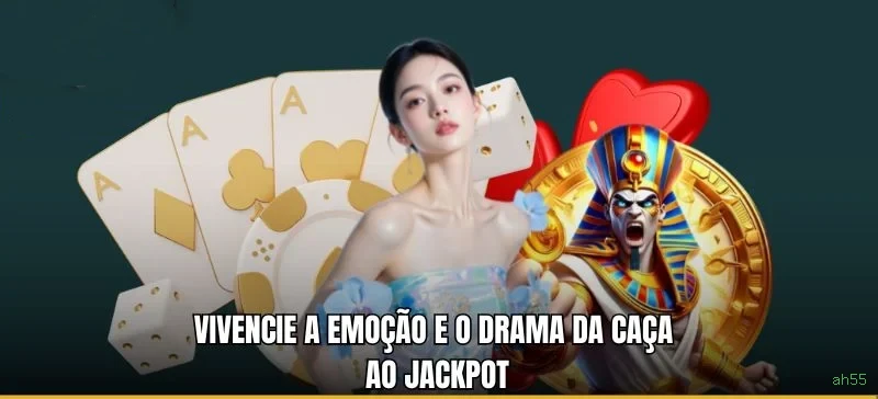Imagem promocional da ah55 mostrando a plataforma e suas vantagens